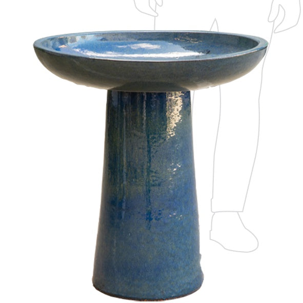 Moderno Bird Bath Blue Mood