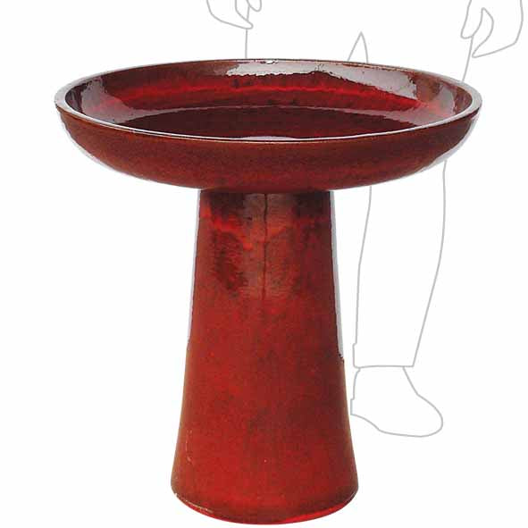 Moderno Bird Bath Red Wine