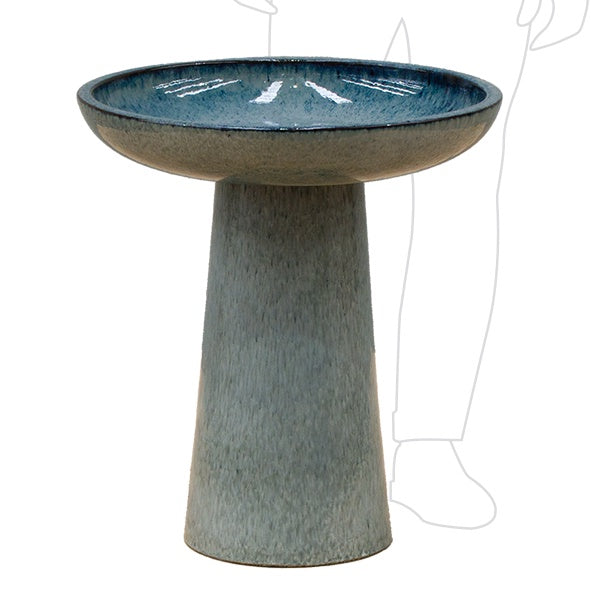 Moderno Bird Bath Seascape