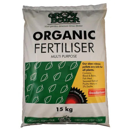 Grow Better Organic Fertiliser 15kg