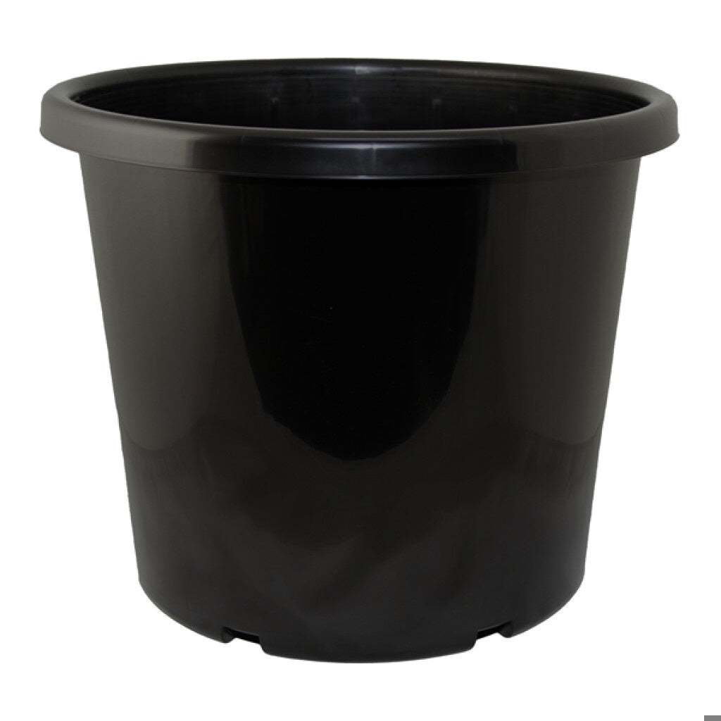 Slimline Pot Black 480mm