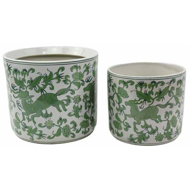 Cylinder Pot & Saucer Longma Design