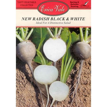 Radish Black and White Seeds