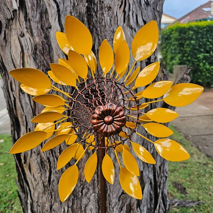 Small Sunflower Windspinner