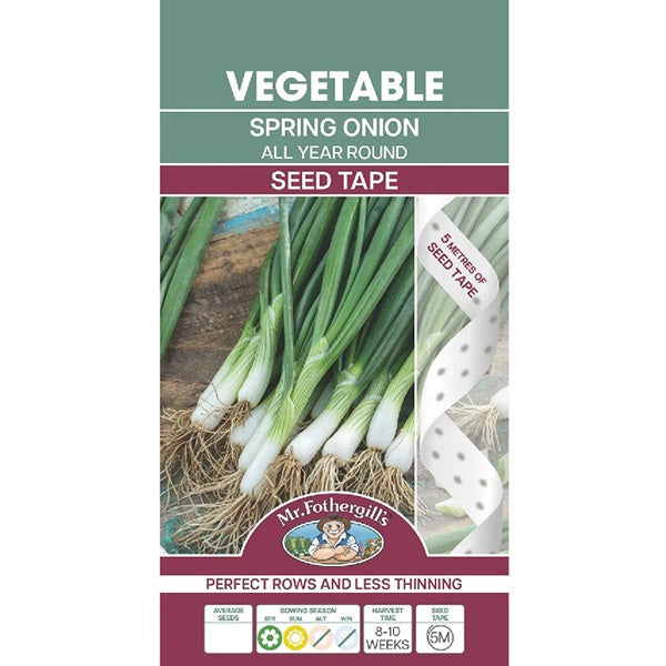 Spring Onion Seed Tape