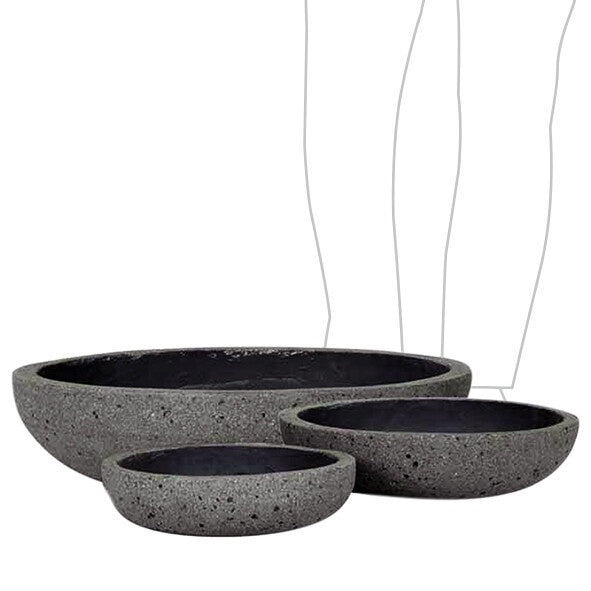 Metrolite Succulent Bowl Laterite Grey