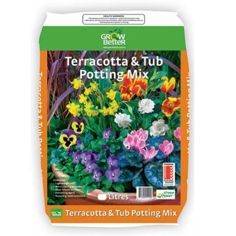 Terracotta And Tub Mix 12L