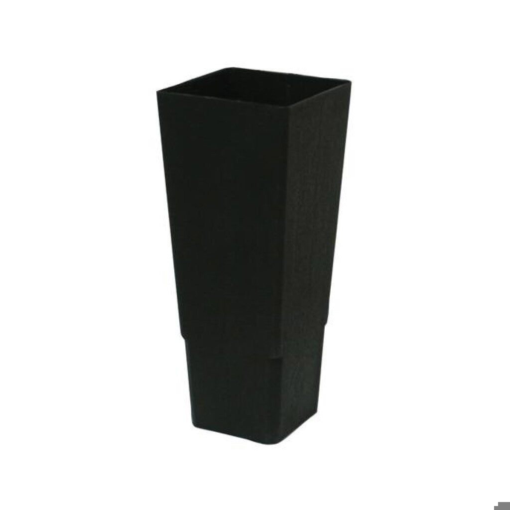 Square Forestry Tube Black 50mm