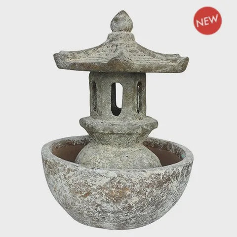 Temple Water Feature - Stone