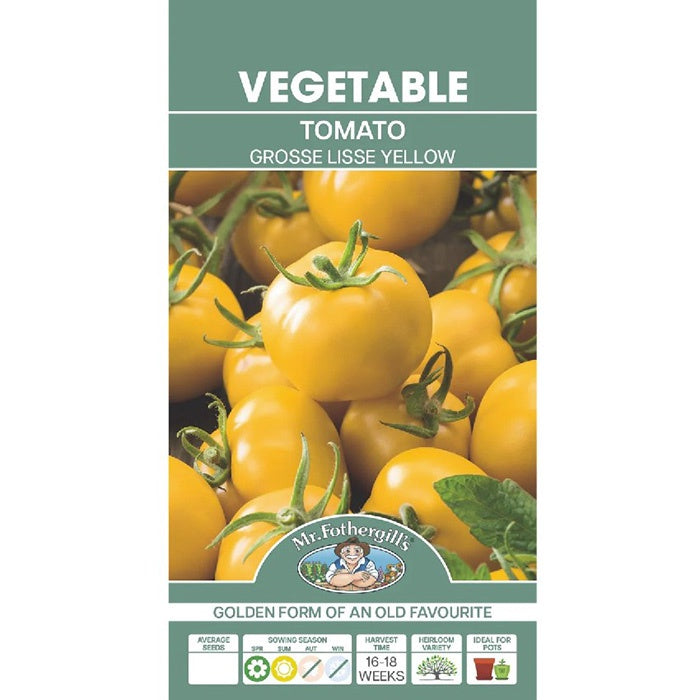 Tomato Grosse Lisse Yellow Seeds