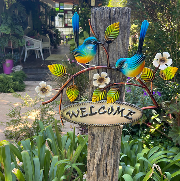 WELCOMING BLUE WRENS