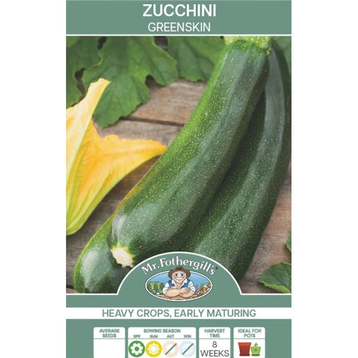Zucchini Greenskin Seeds