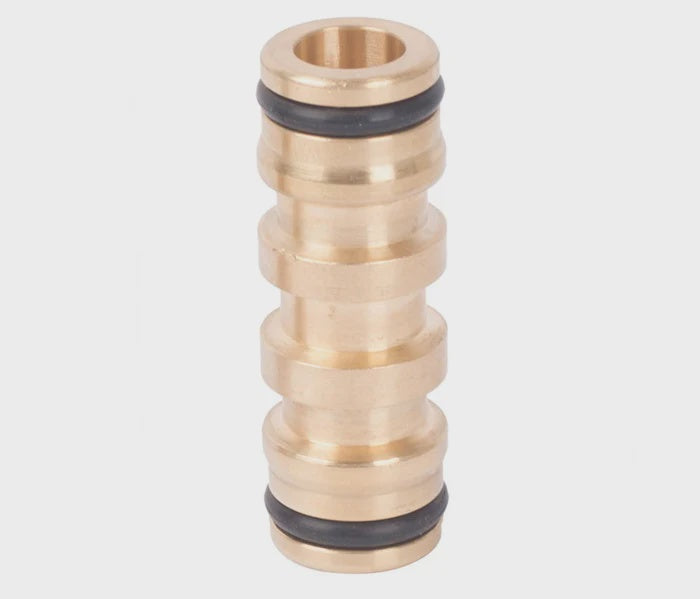 Pope 12mm Brass 2-way Hose Coupler