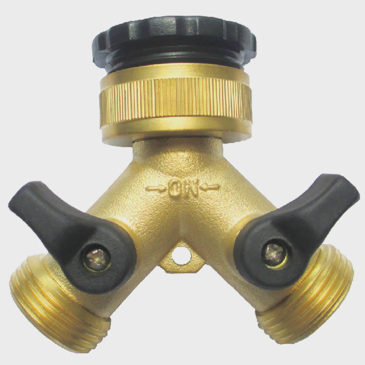Pope Tap Outlet 2-Way Brass