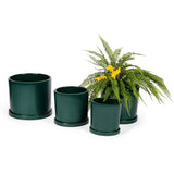Pot Cylindrical Green