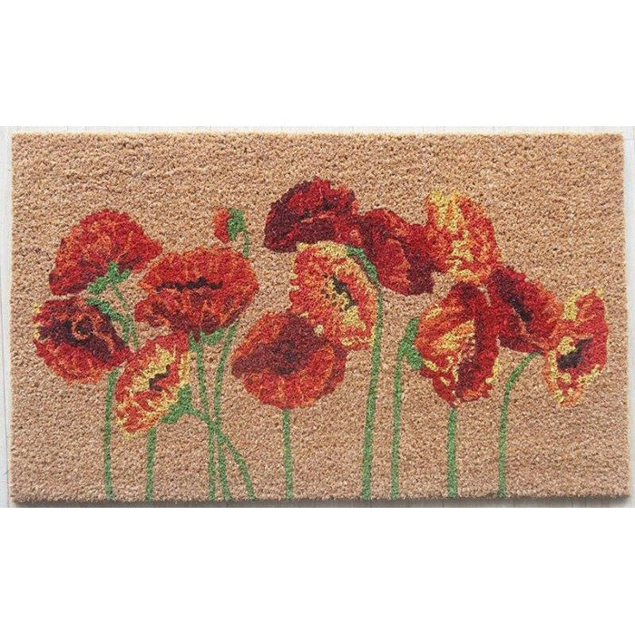Doormat Poppies 45 X 75