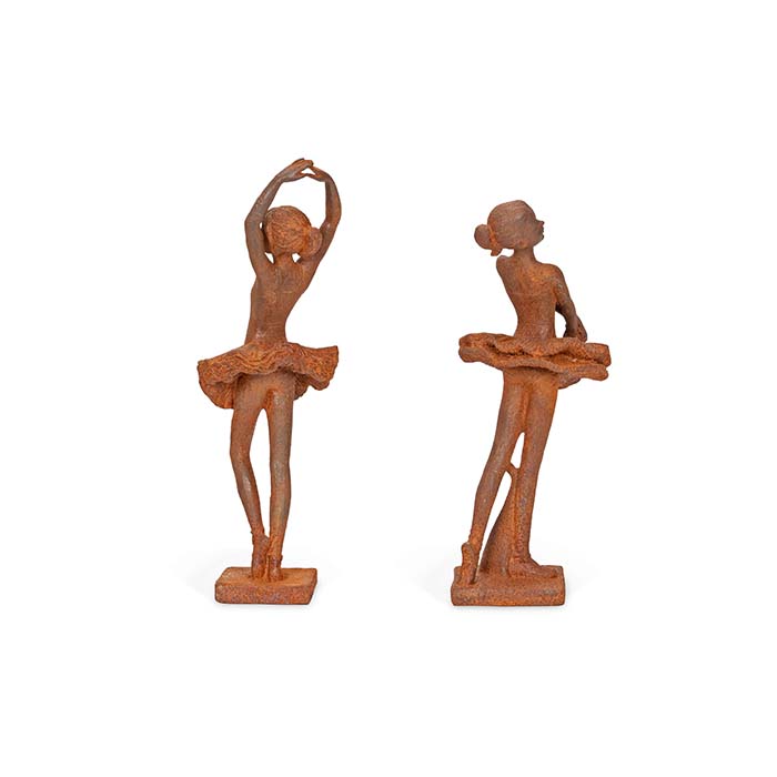 Ballerina Pair Cast Iron