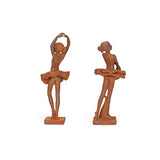 Ballerina Pair Cast Iron