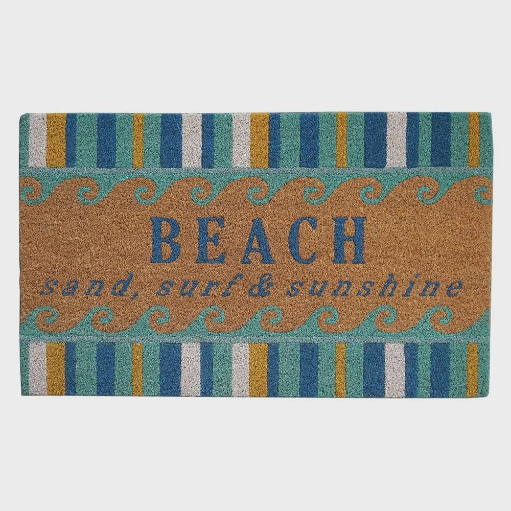 Doormat Aqua Beach 45x75
