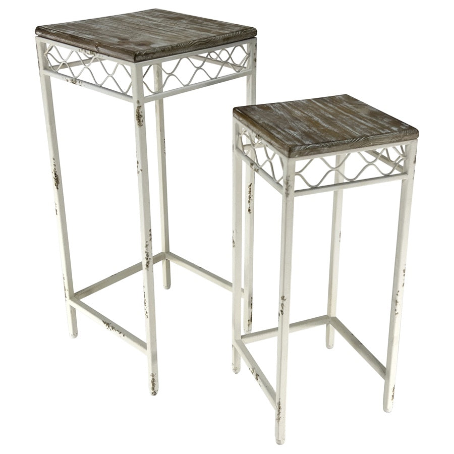 Square Martinique Pot Plant Stand