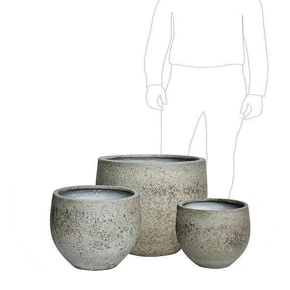 Metrolite Ball Pot Greystone