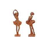 Ballerina Pair Cast Iron