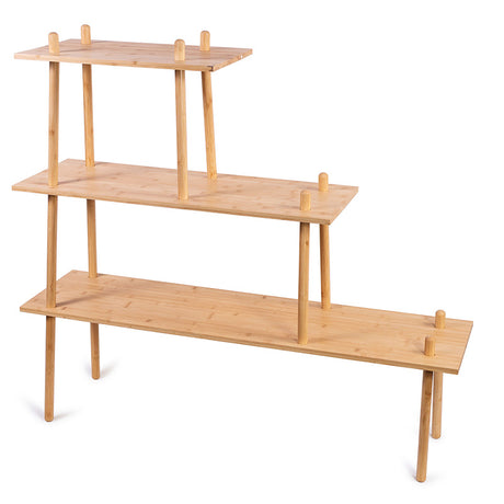 Bamboo Indoor Planter Stand