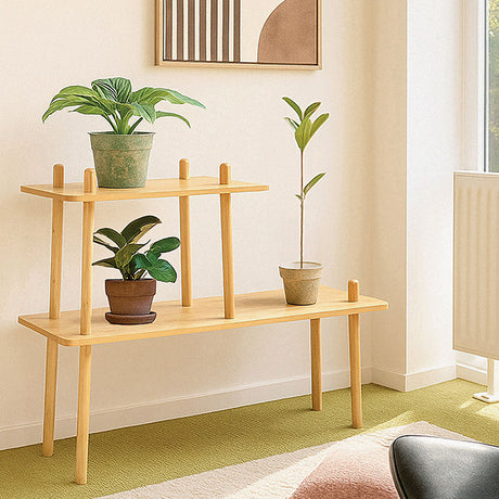 Bamboo Indoor Planter Stand
