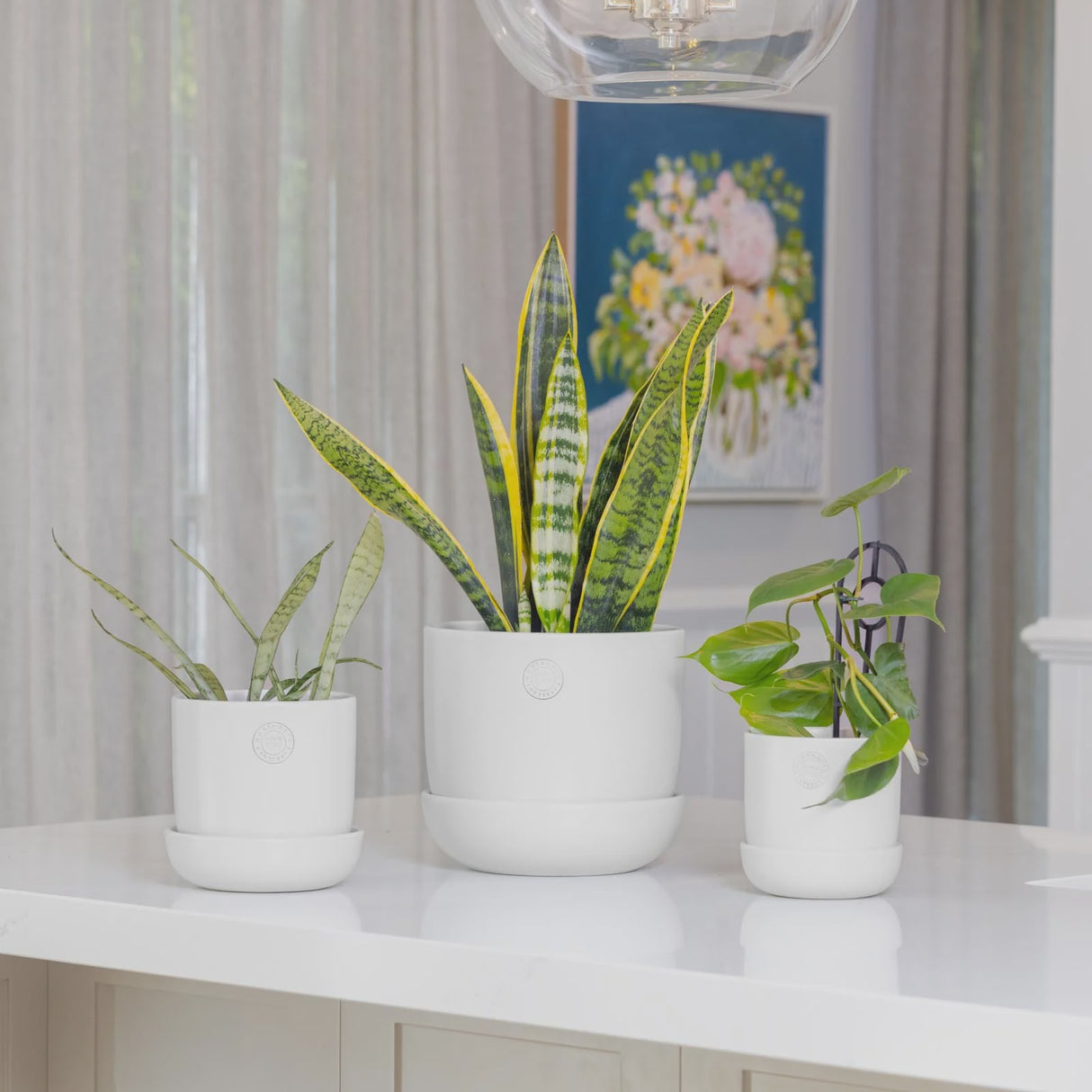 Hana Pot White
