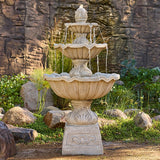 Fleur Fountain Stone