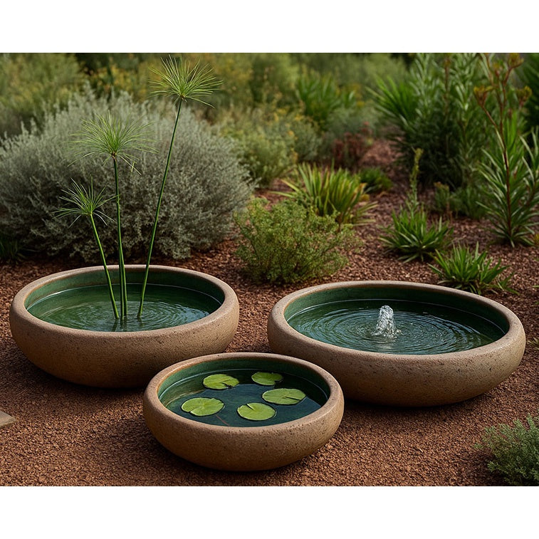 Liberty Water Bowl Old Stone