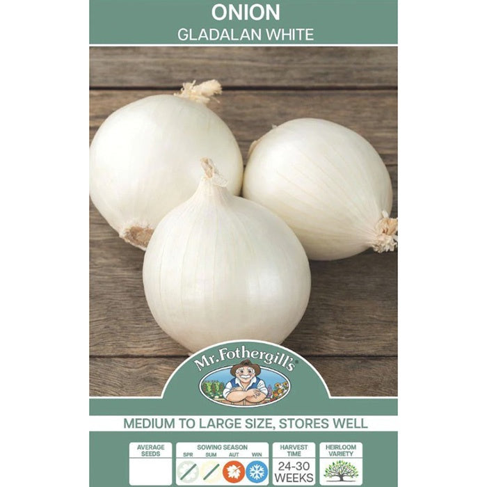 Onion Gladalan White Seeds