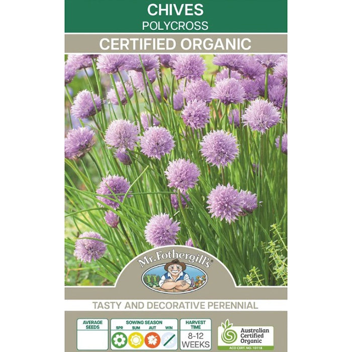 Chives Polycross Organic Seeds