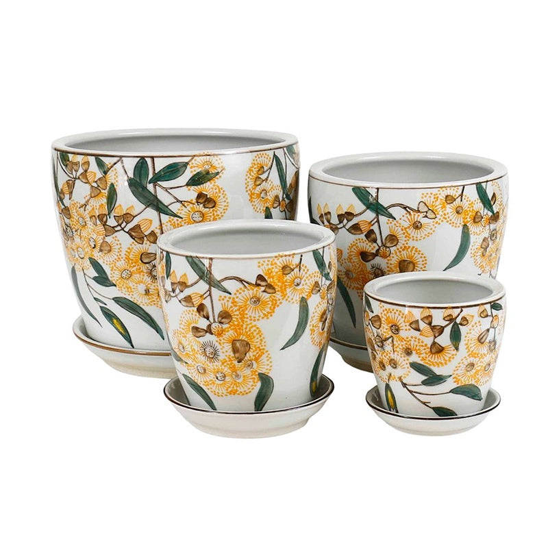 Yellow Blossom Planter