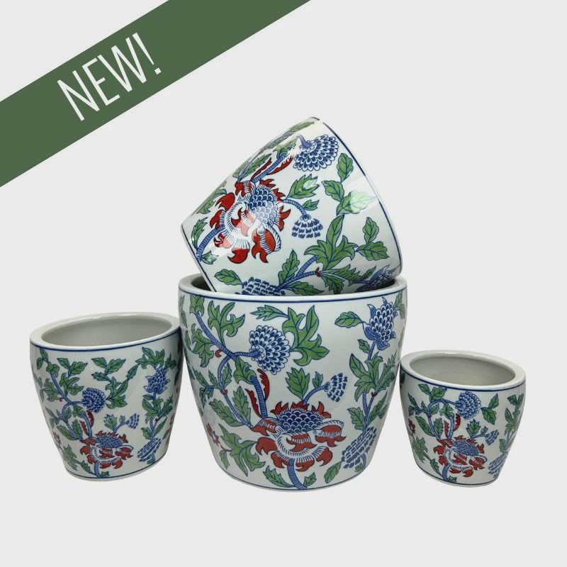 Chinoiserie Garden Planter