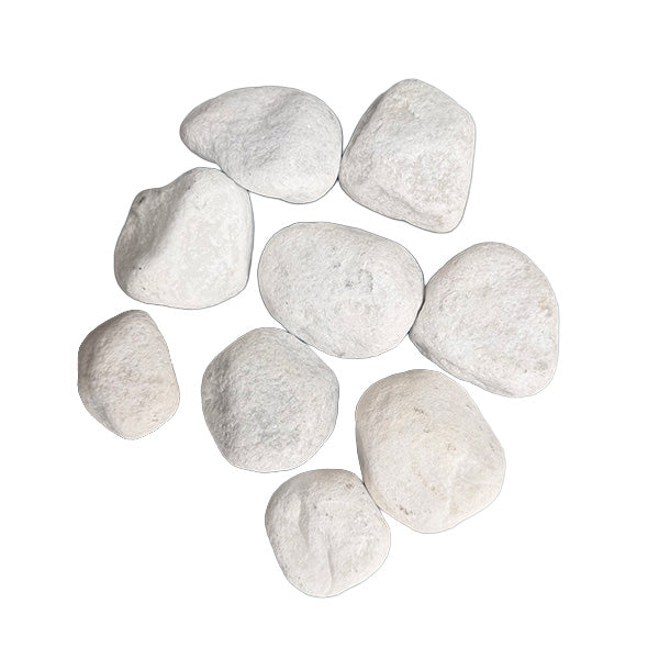 Pebbles - Arctic White 30-50mm - 12.5kg