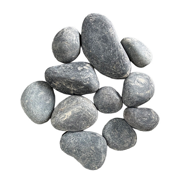 Pebbles Black 30-50mm - 12.5Kg