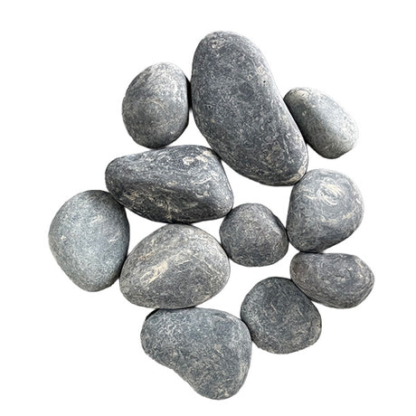 Pebbles Black 30-50mm - 12.5Kg