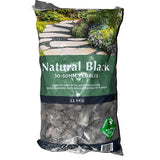 Pebbles Black 30-50mm - 12.5Kg
