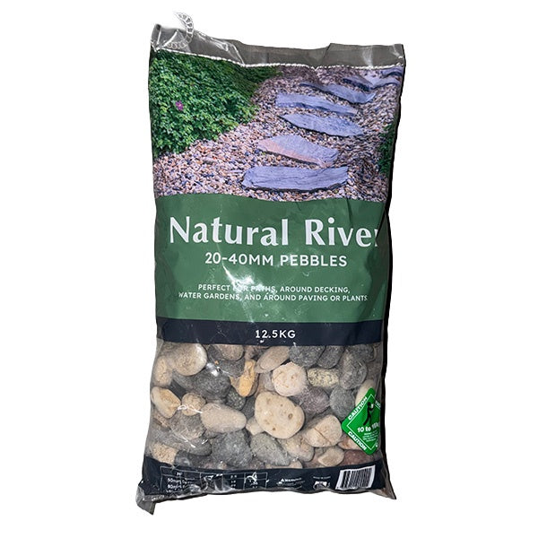 Pebbles River Mix 20-40mm - 12.5kg