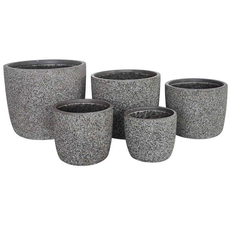 Prague Egg - Dark Grey Pebble