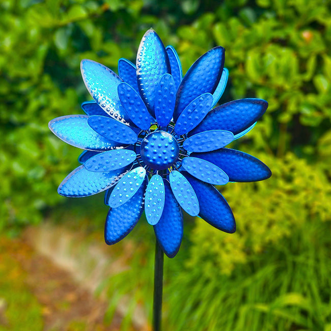 Sapphire Sunburst Windspinner