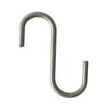 Wire S Hook Silver – Various Sizes