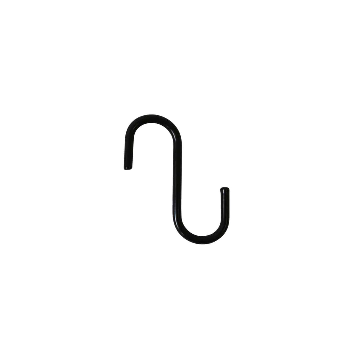 Wire S Hook Black – Various Sizes