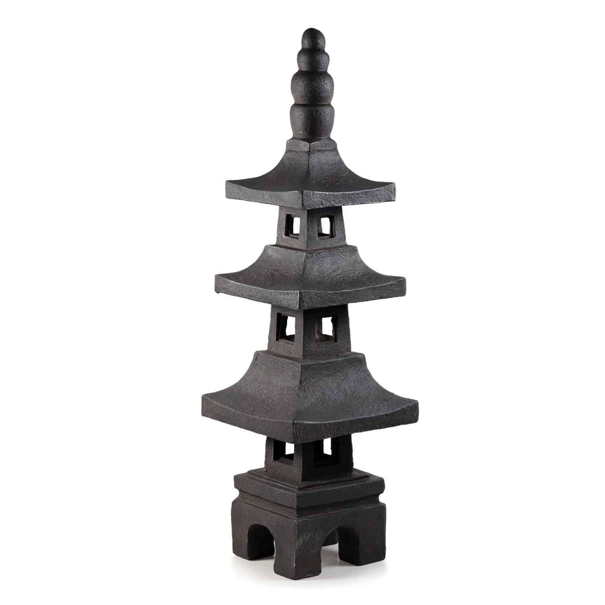 Pagoda 3 Levels - Rusted Iron Finish