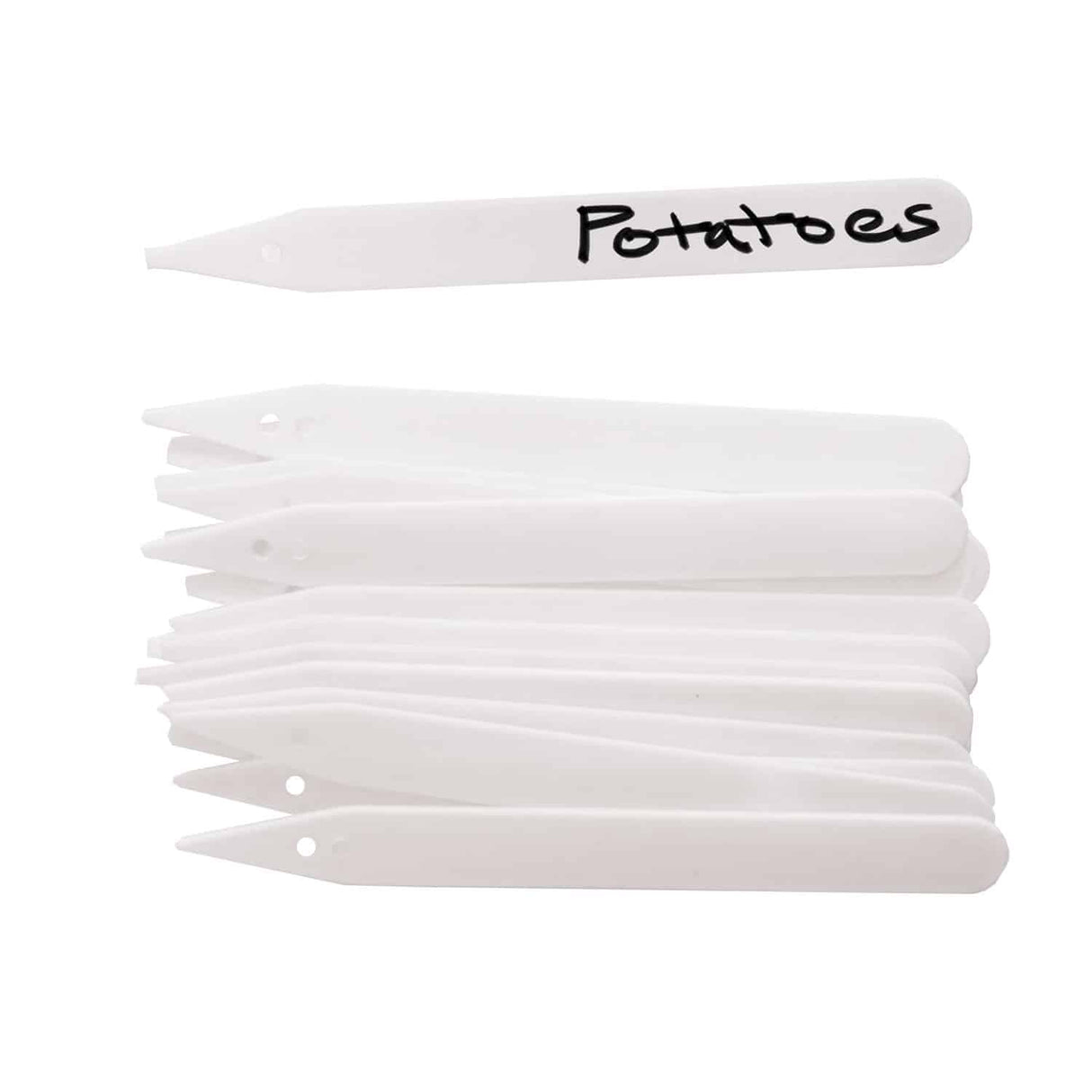 Plastic Plant Labels with Pencil 13cm - Pack of 25