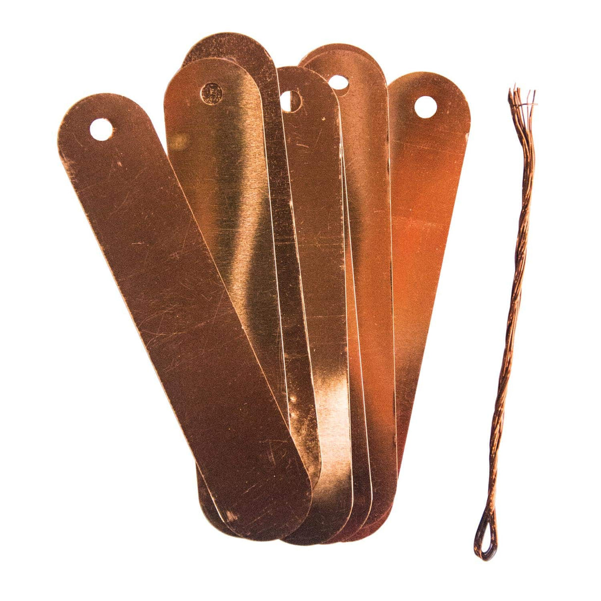 Copper Plant Tags 9.5cm - Pack of 10