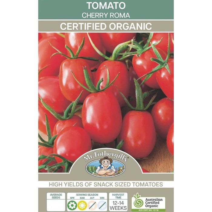 Tomato Cherry Roma Organic Seeds