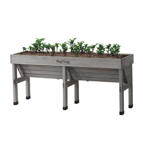 VegTrug Wall Hugger Medium 1.8m Grey Wash
