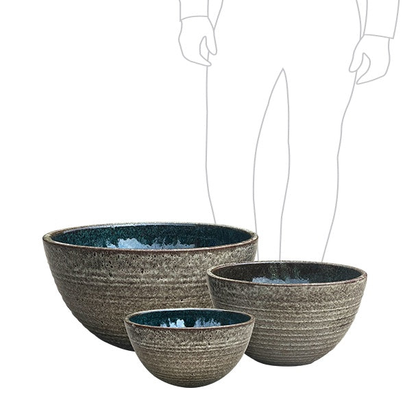 Lined Water Bowl Safari